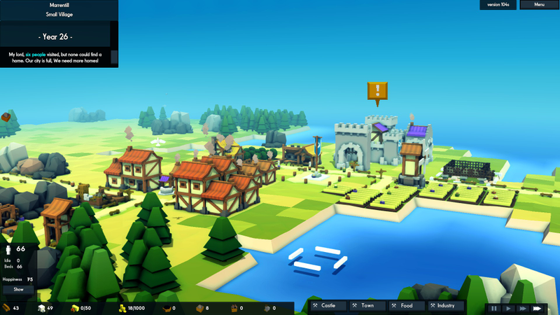 Illustration for article titled Kingdoms and Castles Is A Very Fun City-Building Game